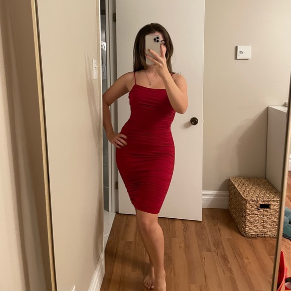 FashionNova Red Dress - Picture 2 of 3